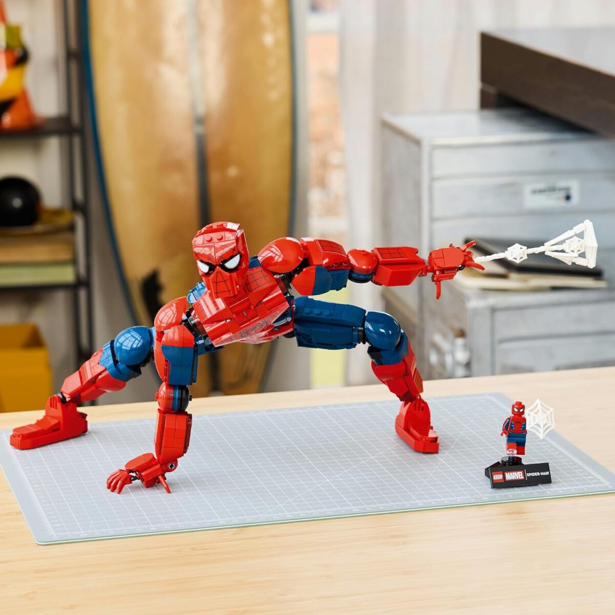 LEGO® ǀ Marvel Spider-Man Hero Figure 76346 Super Hero Toy Building Set - Marvel Collectable for Kids - Playset for 12+ Year Old Boys and Girls - Posable for Dynamic Play and Display LEGO® ǀ Marvel Spider-Man Hero Figure 76346 Super Hero Toy Building Set - Marvel Collectable for Kids - Playset for 12+ Year Old Boys and Girls - Posable for Dynamic Play and Display