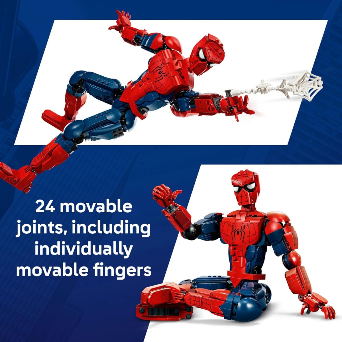 LEGO® ǀ Marvel Spider-Man Hero Figure 76346 Super Hero Toy Building Set - Marvel Collectable for Kids - Playset for 12+ Year Old Boys and Girls - Posable for Dynamic Play and Display LEGO® ǀ Marvel Spider-Man Hero Figure 76346 Super Hero Toy Building Set - Marvel Collectable for Kids - Playset for 12+ Year Old Boys and Girls - Posable for Dynamic Play and Display