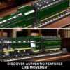 Mould King 12044 Locomotive Train Building Set, Steam Train Build Blocks Kit, Display Track Model for Adult, Gift as Birthday Christmas (1766 Pieces) Mould King 12044 Locomotive Train Building Set, Steam Train Build Blocks Kit, Display Track Model for Adult, Gift as Birthday Christmas (1766 Pieces)