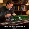 Mould King 12044 Locomotive Train Building Set, Steam Train Build Blocks Kit, Display Track Model for Adult, Gift as Birthday Christmas (1766 Pieces) Mould King 12044 Locomotive Train Building Set, Steam Train Build Blocks Kit, Display Track Model for Adult, Gift as Birthday Christmas (1766 Pieces)