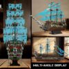 Mould King 13218 Pirate Ship Model Building Set, Flying Dutchman Pirate Ship to Displace, Buildable Toy for Adult Home Office Decor(6849 Pieces) Mould King 13218 Pirate Ship Model Building Set, Flying Dutchman Pirate Ship to Displace, Buildable Toy for Adult Home Office Decor(6849 Pieces)