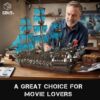 Mould King 13218 Pirate Ship Model Building Set, Flying Dutchman Pirate Ship to Displace, Buildable Toy for Adult Home Office Decor(6849 Pieces) Mould King 13218 Pirate Ship Model Building Set, Flying Dutchman Pirate Ship to Displace, Buildable Toy for Adult Home Office Decor(6849 Pieces)