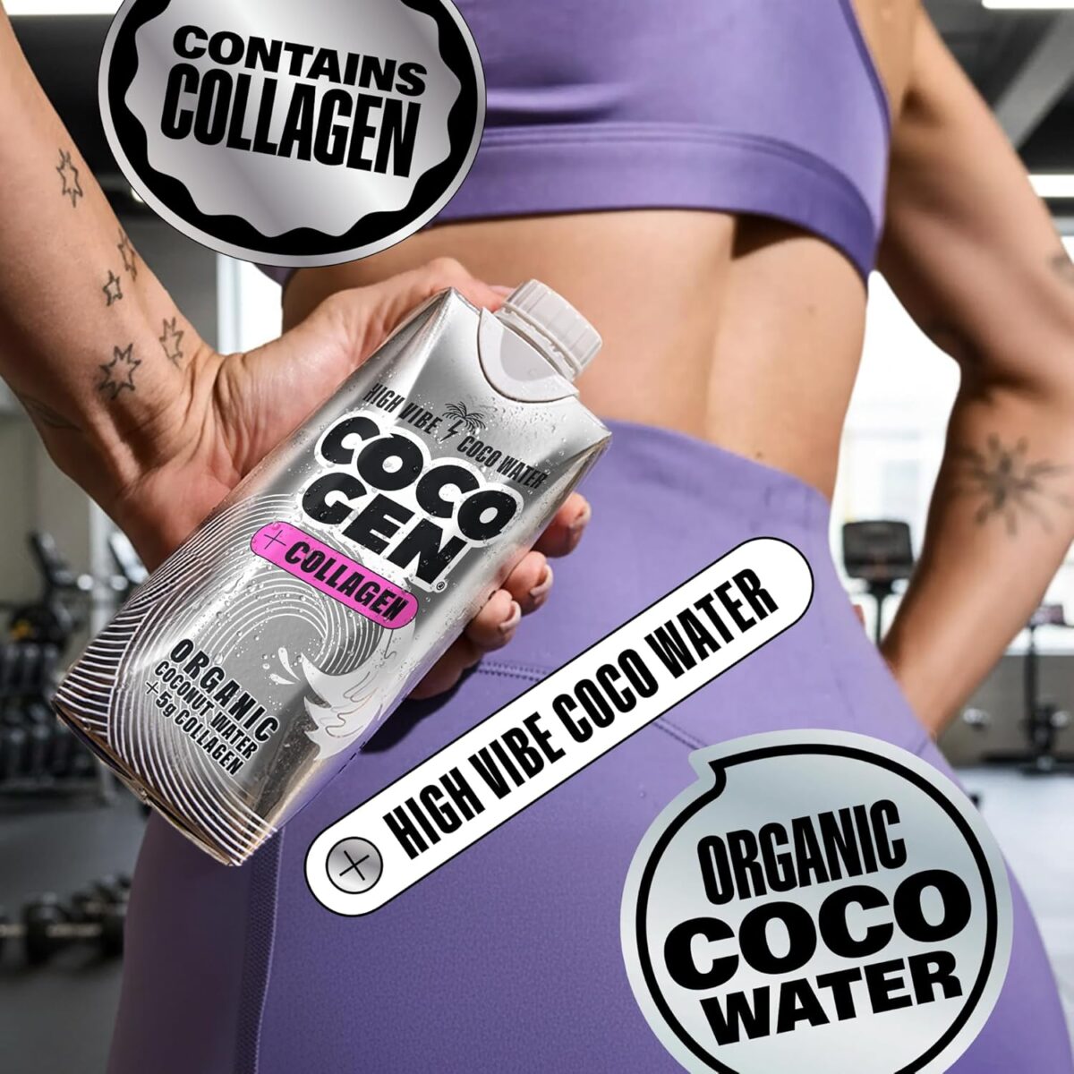 CocoGen Coconut Water + Collagen 12 x 500ml [x2]