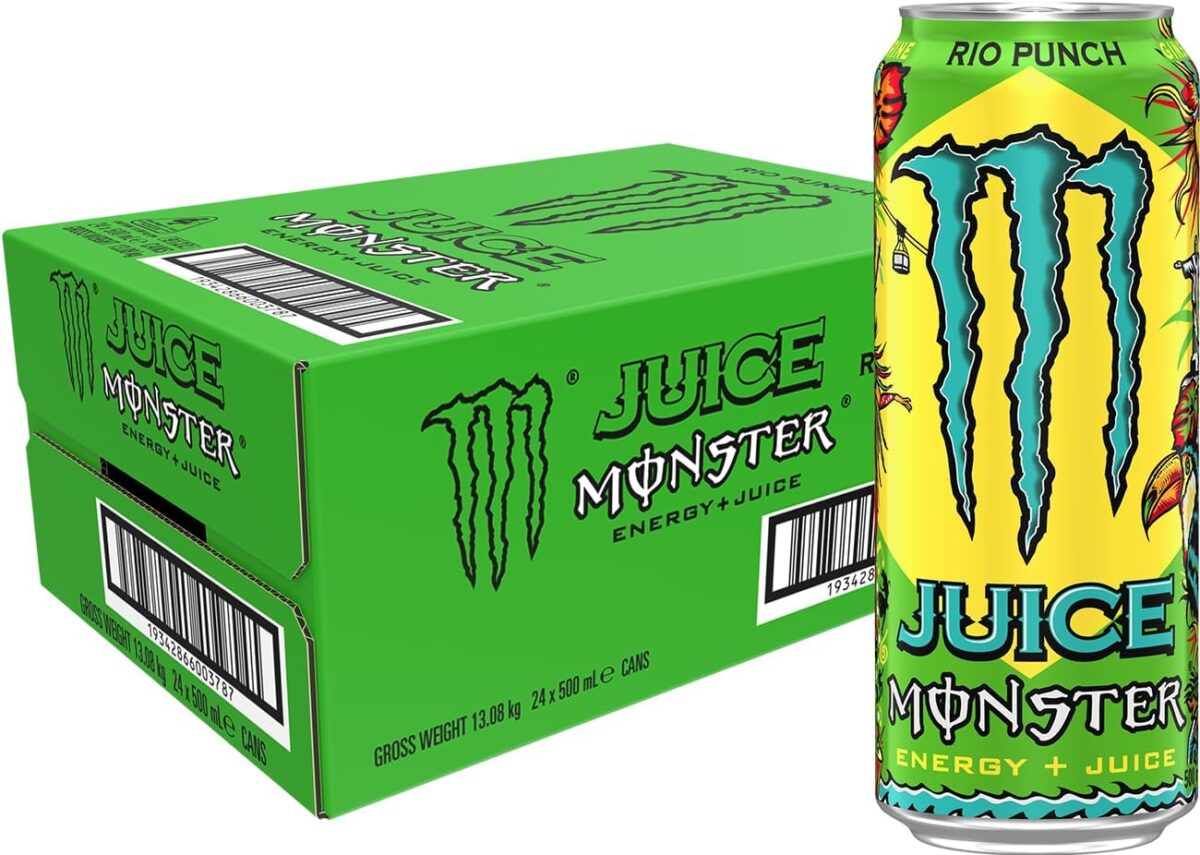 Monster Juice Rio Punch 24 x 500ml [x2]