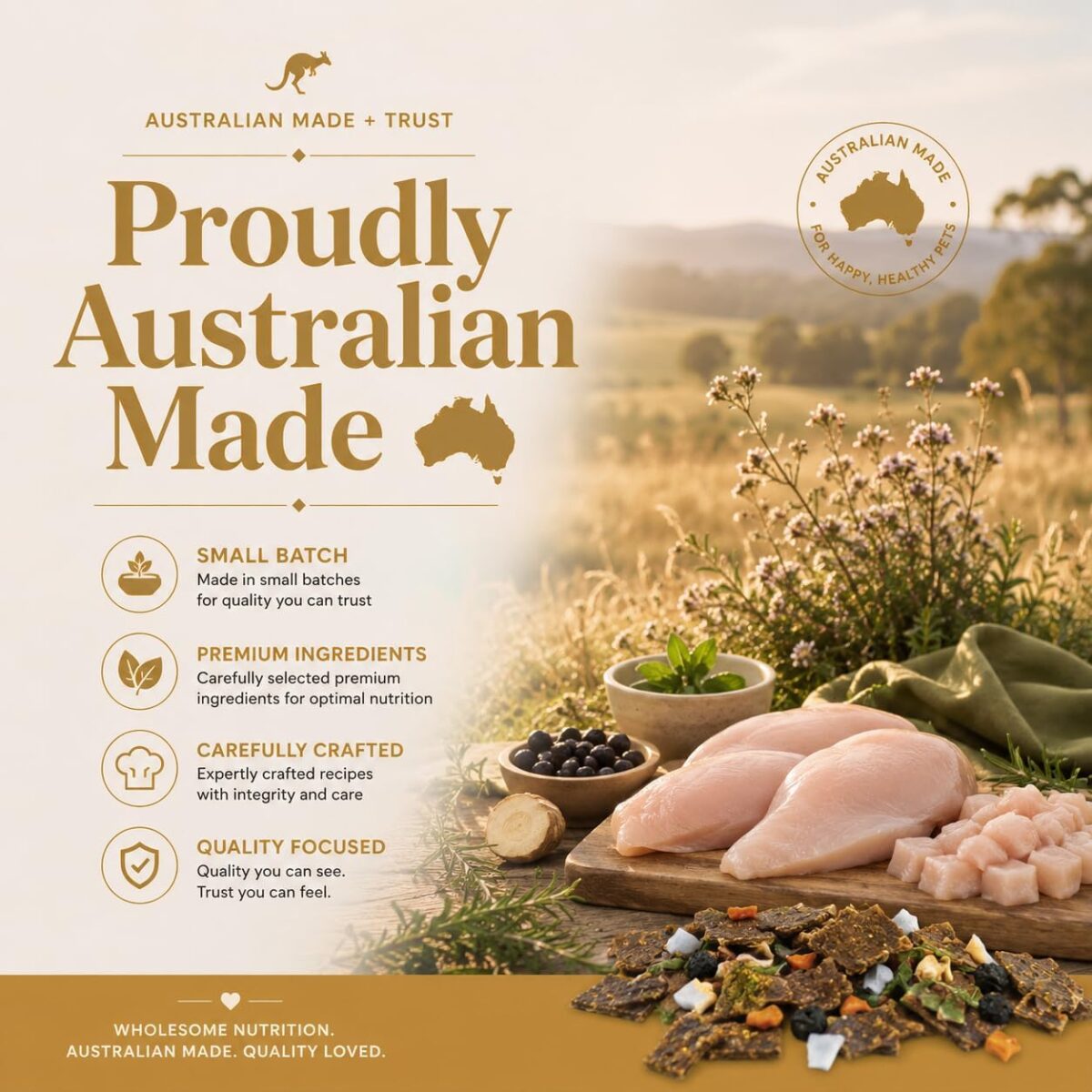 Air Dried Chicken Dog Food 100g Trial Pack [x3]