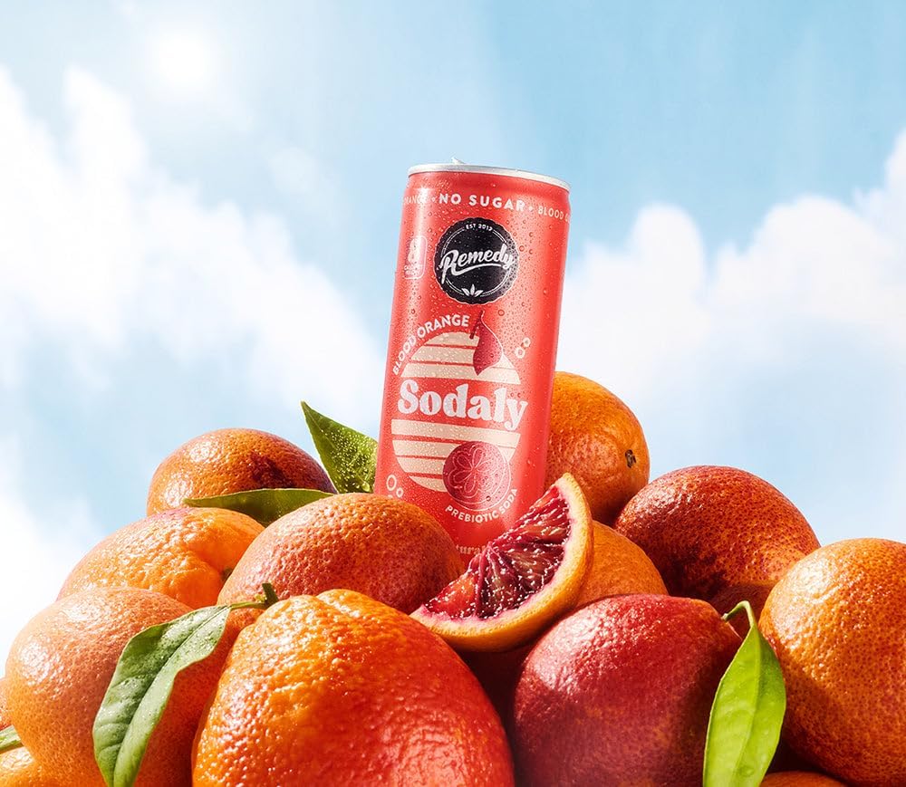 Remedy Sodaly Citrus Bundle 250mL 24-Pack [x2]