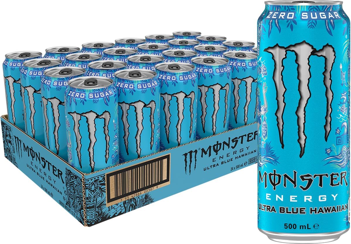 Monster Ultra Blue Hawaiian 24 x 500mL [x2]