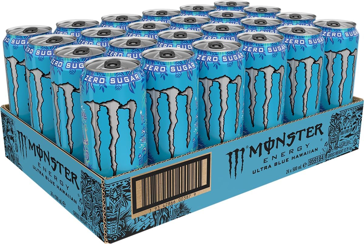 Monster Ultra Blue Hawaiian 24 x 500mL [x2]