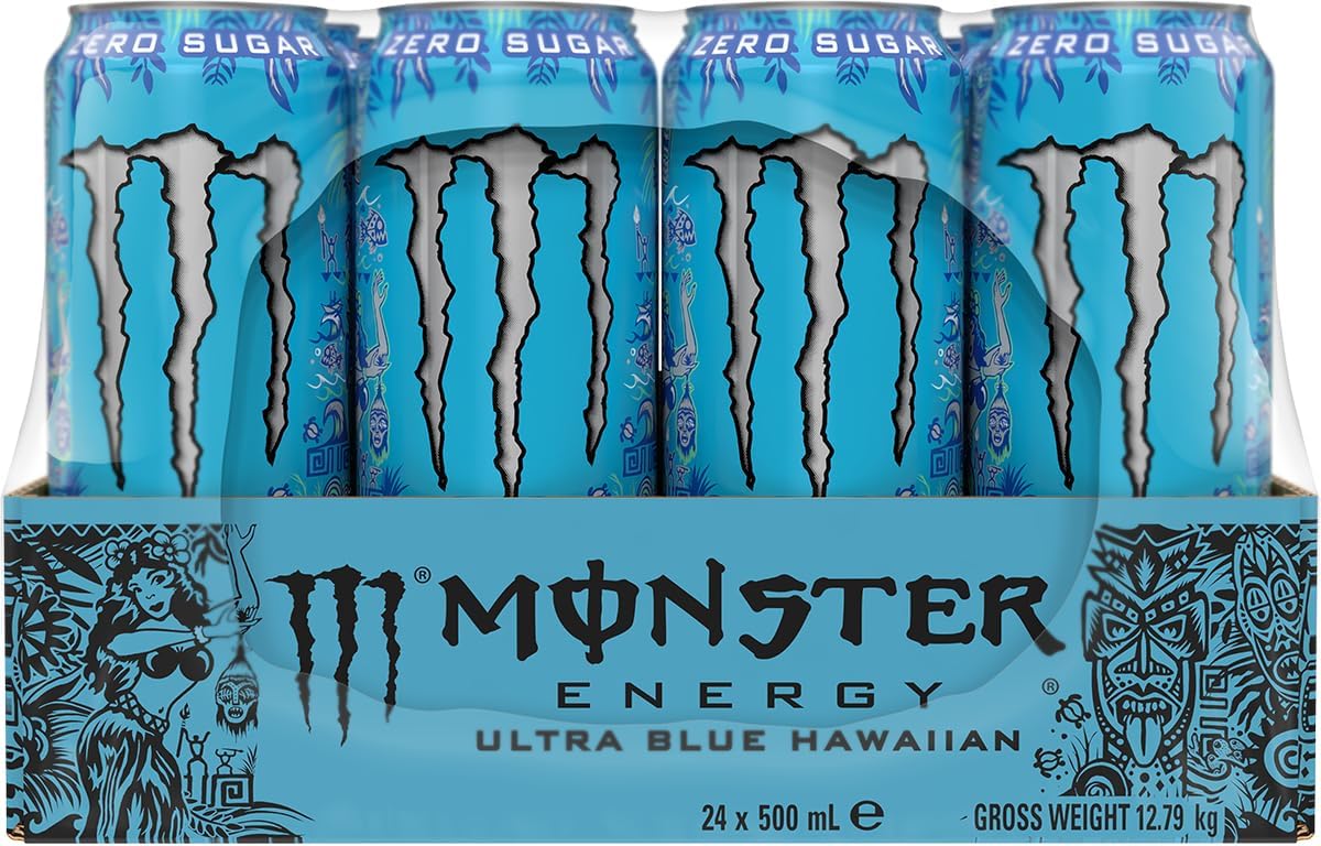 Monster Ultra Blue Hawaiian 24 x 500mL [x2]